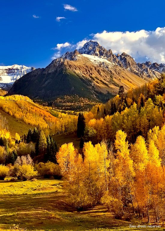 Eté indien dans les montagnes du Colorado...