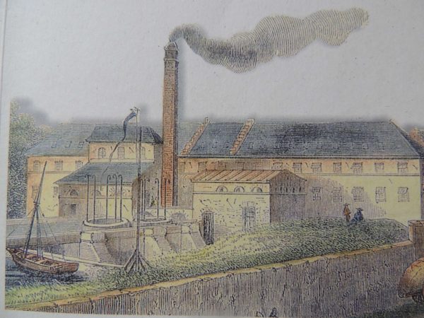 L'usine à lin de Landerneau, construite en 1850...